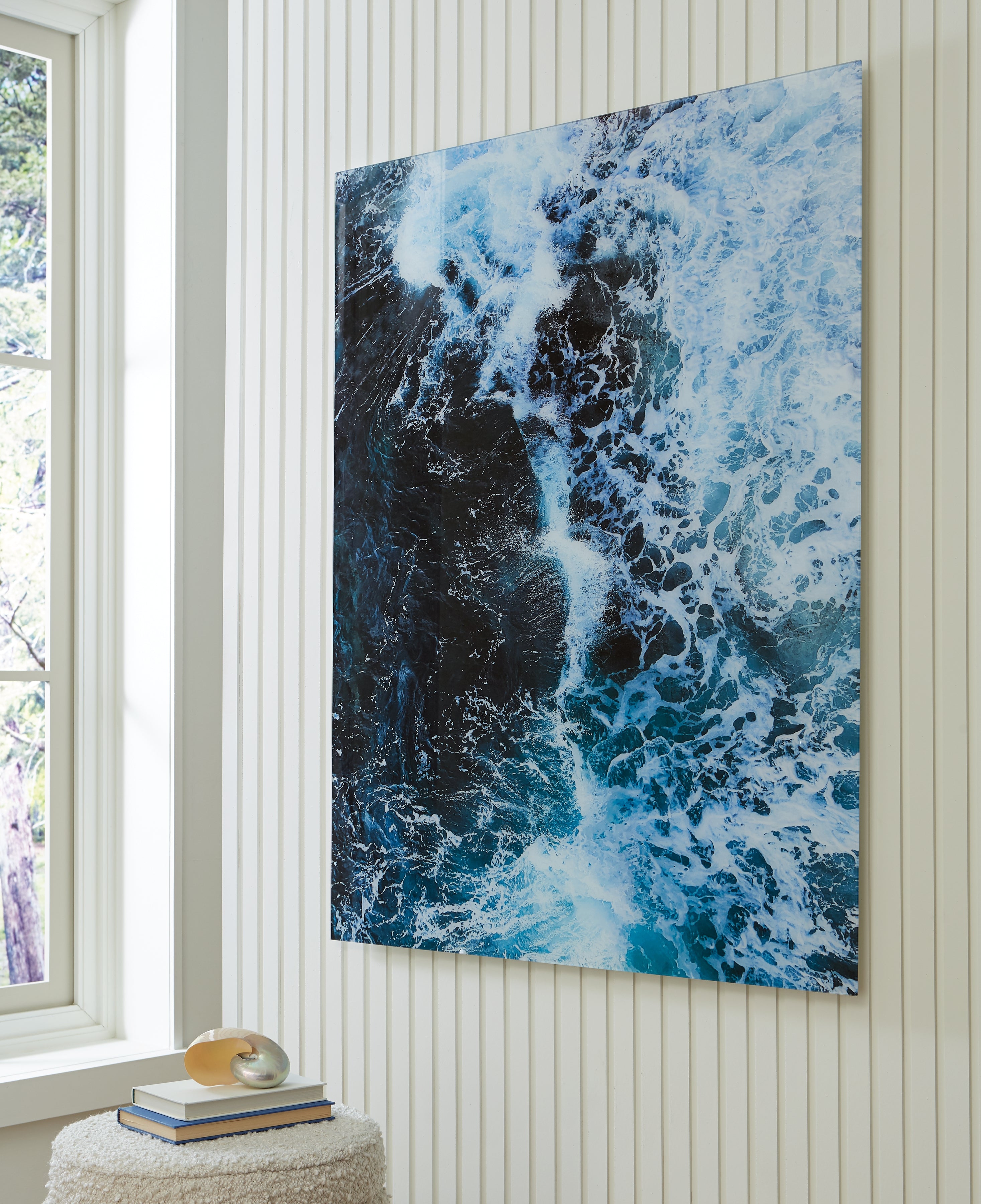 Fine Furniture & Decor - Ashley Furniture - Clemick Wall Decor - Wall Art / Turquoise - A8000422