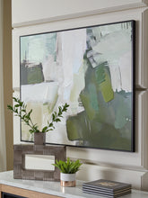 Fine Furniture & Decor - Ashley Furniture - Vinick Wall Decor - Wall Art / Green/Gray/White - A8000459