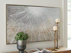 Fine Furniture & Decor - Ashley Furniture - Waldard Wall Decor - Wall Art / Gray/Taupe/White - A8000501