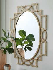 Fine Furniture & Decor - Ashley Furniture - Fulkmore Mirror - Accent Mirror / Antique Gold Finish - A8010350