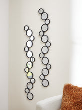 Fine Furniture & Decor - Ashley Furniture - Vinler Mirror - Accent Mirror Set (Set of 2) / Black - A8010353