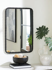 Fine Furniture & Decor - Ashley Furniture - Judlow Mirror - Accent Mirror / Black - A8010419
