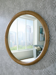 Fine Furniture & Decor - Ashley Furniture - Yadiel Mirror - Accent Mirror / Brown - A8010426