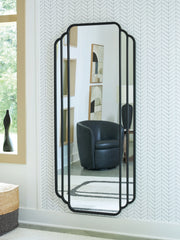 Fine Furniture & Decor - Ashley Furniture - Antigone Mirror - Floor Mirror / Black - A8010434