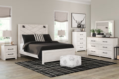 Fine Furniture & Decor - Ashley Furniture - Gerridan Bedroom - Two Drawer Night Stand / White/Gray - B1190-92
