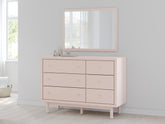 Fine Furniture & Decor - Ashley Furniture - Wistenpine Bedroom - Twin Upholstered Panel Bed with Storage / Blush - B1323B14
