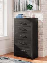 Fine Furniture & Decor - Ashley Furniture - Hollivern Bedroom - Six Drawer Dresser / Dark Gray - PCB2108-31