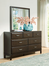 Fine Furniture & Decor - Ashley Furniture - Vanmore Bedroom - Two Drawer Night Stand / Dark Brown - B479-92