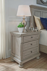 Fine Furniture & Decor - Ashley Furniture - Lettner Bedroom - Queen Panel Bed / Light Gray - B733B2