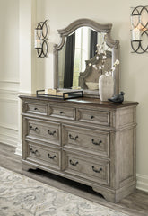 Fine Furniture & Decor - Ashley Furniture - Lodenbay Bedroom - Three Drawer Night Stand / Antique Gray/Brown - B751-93
