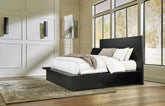 Fine Furniture & Decor - Ashley Furniture - Londer Bedroom - Dresser and Mirror / Black - B768B1