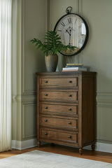 Fine Furniture & Decor - Ashley Furniture - Sturlayne Bedroom - Dresser and Mirror / Brown - B787B1