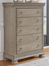 Fine Furniture & Decor - Ashley Furniture - Lexorne Bedroom - Dresser and Mirror / Gray - B924B1
