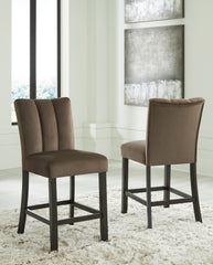 Fine Furniture & Decor - Ashley Furniture - Jeshina Counter Height Barstool (Set of 2) - Counter Height Barstool (Set of 2) / Mocha - PCD581-124X2