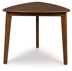 Fine Furniture & Decor - Ashley Furniture - Tameride Dining Table - Triangle Dining Room Table / Brown - PCD609-16