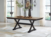 Fine Furniture & Decor - Ashley Furniture - Wildenauer Dining Room - Dining Room Buffet / Brown/Black - D634-80