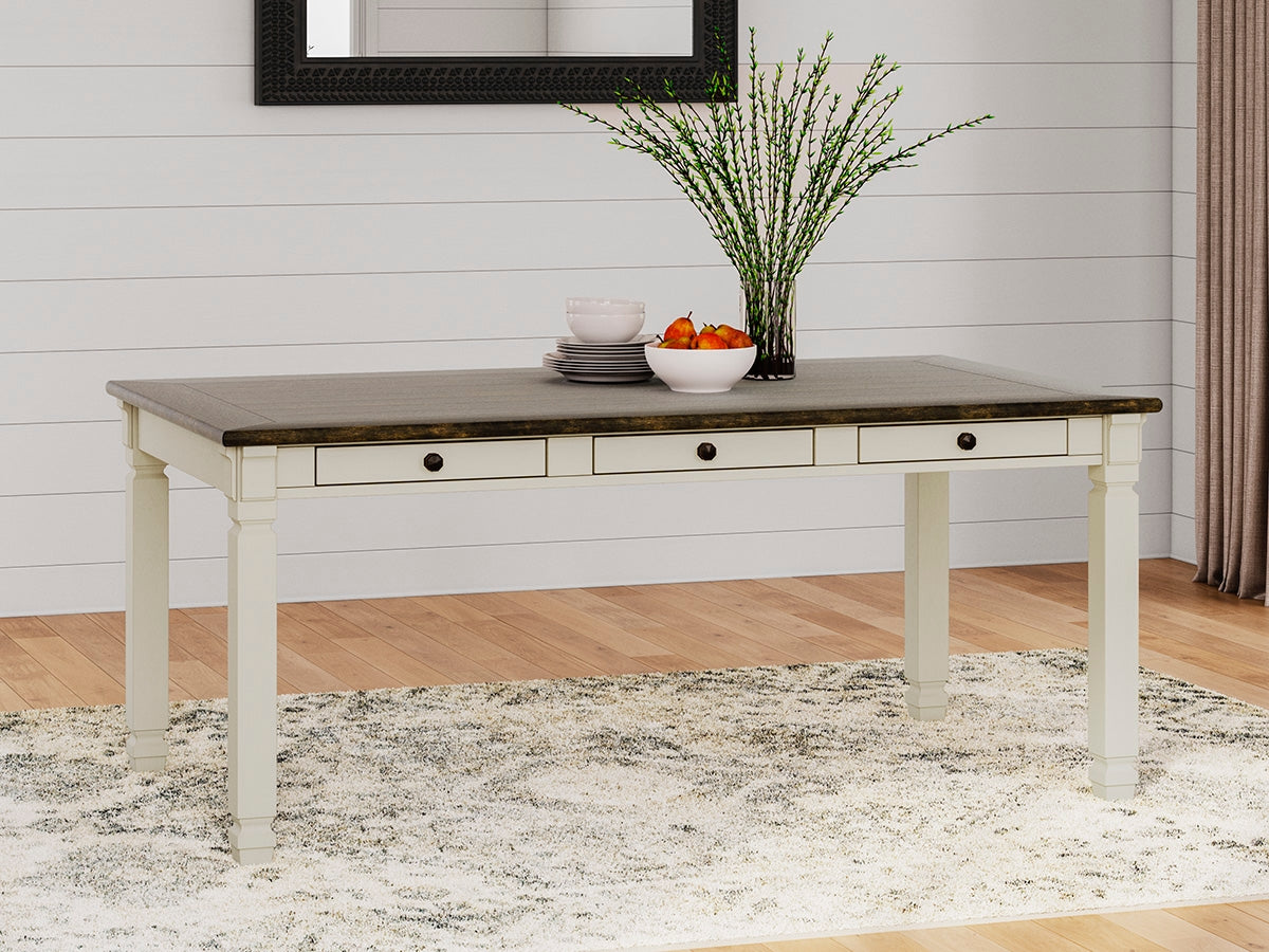Fine Furniture & Decor - Ashley Furniture - Bolanburg Dining Room - Rectangular Dining Room Table / Two-tone - D647-25