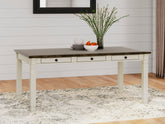 Fine Furniture & Decor - Ashley Furniture - Bolanburg Dining Room - Rectangular Dining Room Table / Two-tone - D647-25
