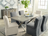 Fine Furniture & Decor - Ashley Furniture - Krystanza Dining Room - Dining Room Server / Weathered Gray - D766-60