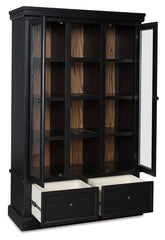 Fine Furniture & Decor - Ashley Furniture - Greddinton Curio - Curio / Black/Brown - PCD824-186