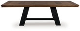Fine Furniture & Decor - Ashley Furniture - Greddinton Dining Extension Table - Dining Extension Table / Brown/Black - PCD824D11