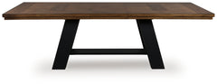 Fine Furniture & Decor - Ashley Furniture - Greddinton Dining Extension Table - Dining Extension Table / Brown/Black - PCD824D11