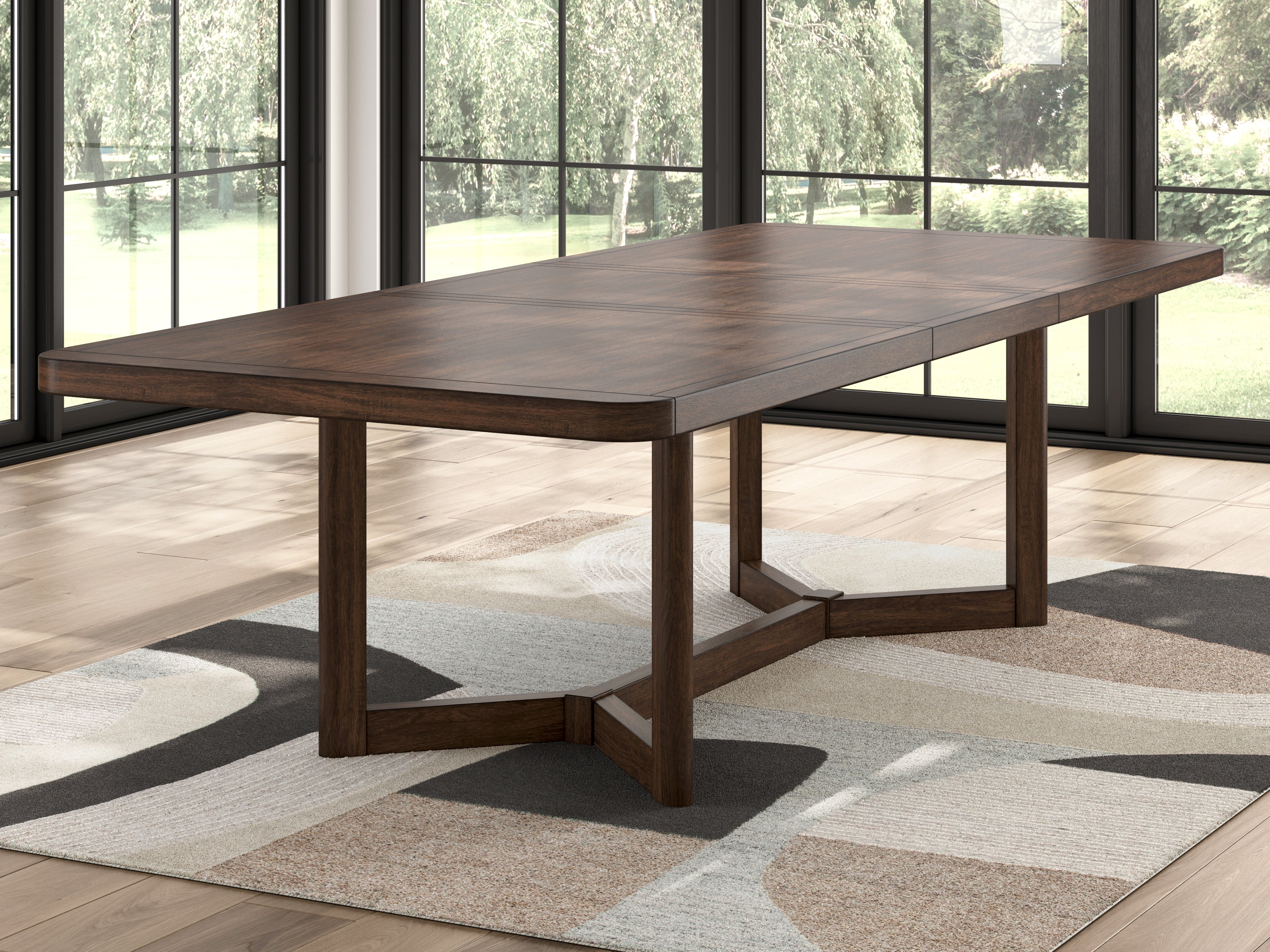 Fine Furniture & Decor - Ashley Furniture - Dilenno Dining Extension Table - RECT Dining Room EXT Table / Dark Brown - PCD857-35