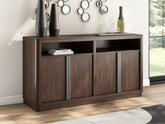 Fine Furniture & Decor - Ashley Furniture - Dilenno Dining Server - Dining Room Server / Dark Brown - PCD857-60