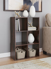 Fine Furniture & Decor - Ashley Furniture - Glosmount Six Cube Organizer - Six Cube Organizer / Cherry/Light Brown - EA1055-3X2