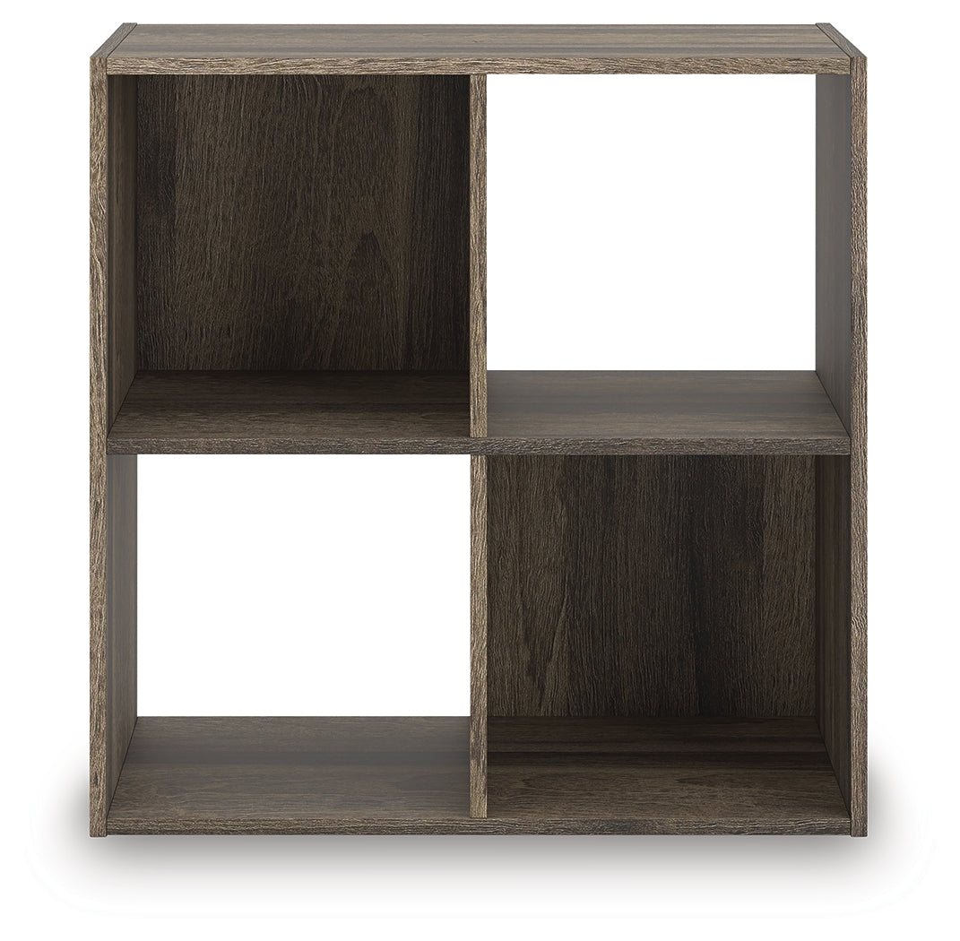 Fine Furniture & Decor - Ashley Furniture - Shallifer Four Cube Organizer - Four Cube Organizer / Brown - EA1104-2X2