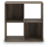 Fine Furniture & Decor - Ashley Furniture - Shallifer Four Cube Organizer - Four Cube Organizer / Brown - EA1104-2X2