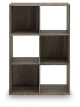 Fine Furniture & Decor - Ashley Furniture - Shallifer Six Cube Organizer - Six Cube Organizer / Brown - EA1104-3X2