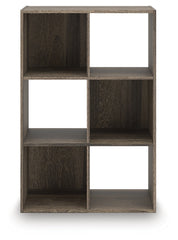 Fine Furniture & Decor - Ashley Furniture - Shallifer Six Cube Organizer - Six Cube Organizer / Brown - EA1104-3X2