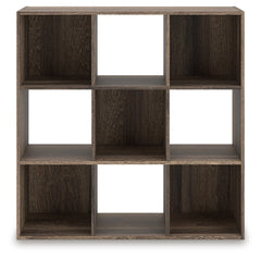 Fine Furniture & Decor - Ashley Furniture - Shallifer Nine Cube Organizer - Nine Cube Organizer / Brown - EA1104-3X3