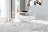 Fine Furniture & Decor - Ashley Furniture - Deznee Office Desk - Home Office Desk / White - H162-14