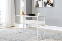 Fine Furniture & Decor - Ashley Furniture - Deznee Office Desk - Home Office Desk / White - H162-14
