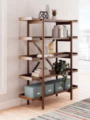 Fine Furniture & Decor - Ashley Furniture - Lyncott Bookcase - Bookcase / Brown - H615-70