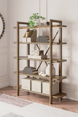 Fine Furniture & Decor - Ashley Furniture - Roanhowe Bookcase - Bookcase / Brown - H769-70