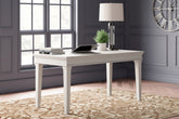 Fine Furniture & Decor - Ashley Furniture - Kanwyn Office Desk - Home Office Desk / Whitewash - H777-44
