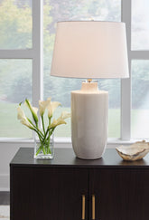 Fine Furniture & Decor - Ashley Furniture - Cylener Lighting - Table Lamp (Set of 2) / Off White - L100794X2