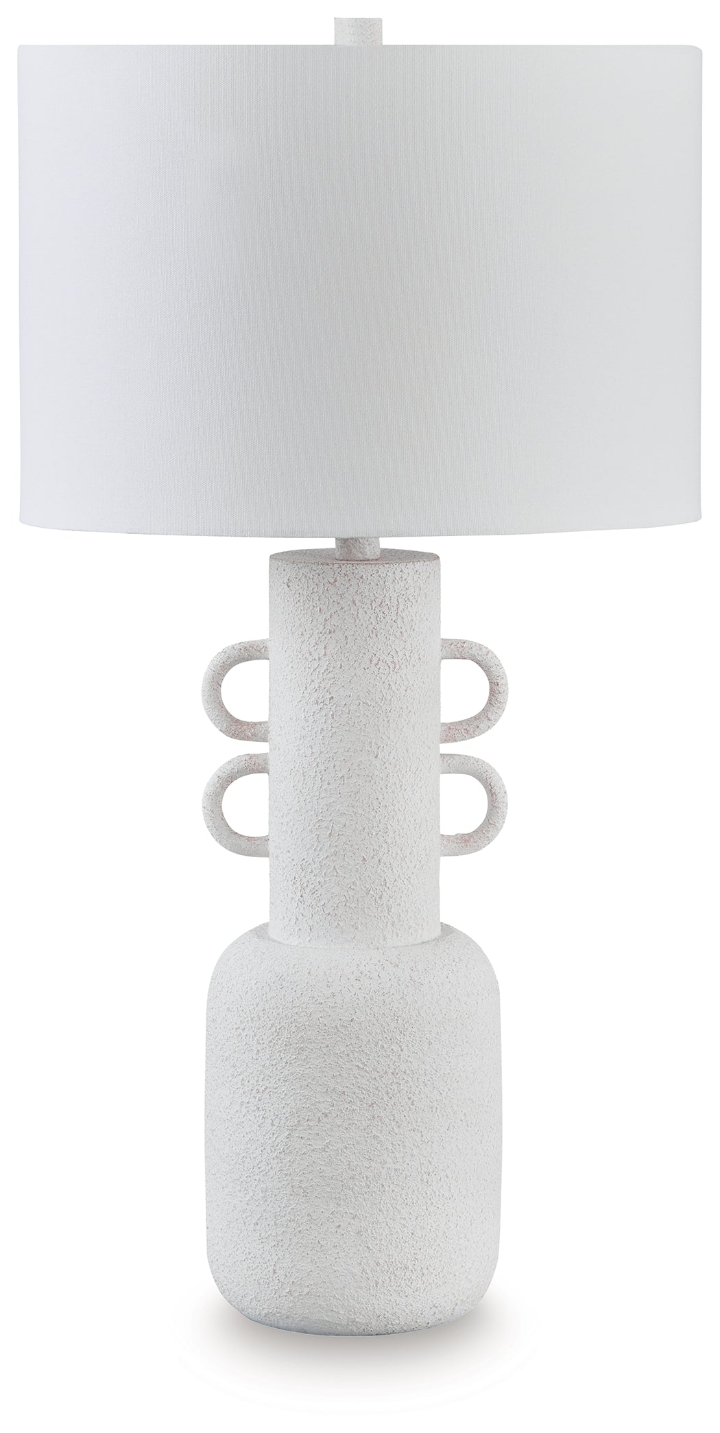Fine Furniture & Decor - Ashley Furniture - Perringhill Lighting - Metal Table Lamp (1/CN) / Distressed White - L207504