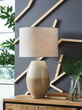 Fine Furniture & Decor - Ashley Furniture - Linas Lighting - Metal Table Lamp (1/CN) / Cream/Beige - L207594