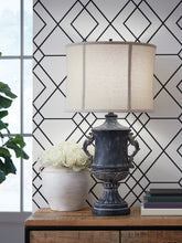 Fine Furniture & Decor - Ashley Furniture - Morvanford Lighting - Poly Table Lamp (1/CN) / Antique Black - L235834