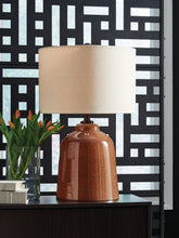 Fine Furniture & Decor - Ashley Furniture - Aaleahya Lighting - Glass Table Lamp (1/CN) / Rust - L430904