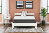 Fine Furniture & Decor - Ashley Furniture - 12 Inch Pocketed Hybrid Mattresses - Queen / White - M59031