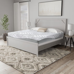 Fine Furniture & Decor - Ashley Furniture - 12 Inch Memory Foam Mattresses - California King / White - M59351