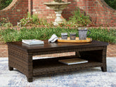 Fine Furniture & Decor - Ashley Furniture - Monterey Point Outdoor - Rectangular Cocktail Table - PCP760-701