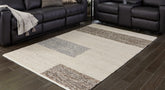 Fine Furniture & Decor - Ashley Furniture - Barus Rug - 8' x 10' Rug / Beige/Brown/Gray - R406401