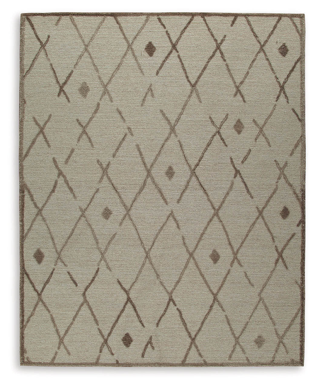 Fine Furniture & Decor - Ashley Furniture - Guyford Rug - 5' x 7' Rug / Beige/Brown - R406872
