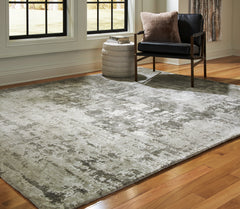 Fine Furniture & Decor - Ashley Furniture - Valmontic Rug - 8' x 10' Rug / Gray - R406921